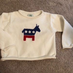 24mo NWOT Democrat sweater